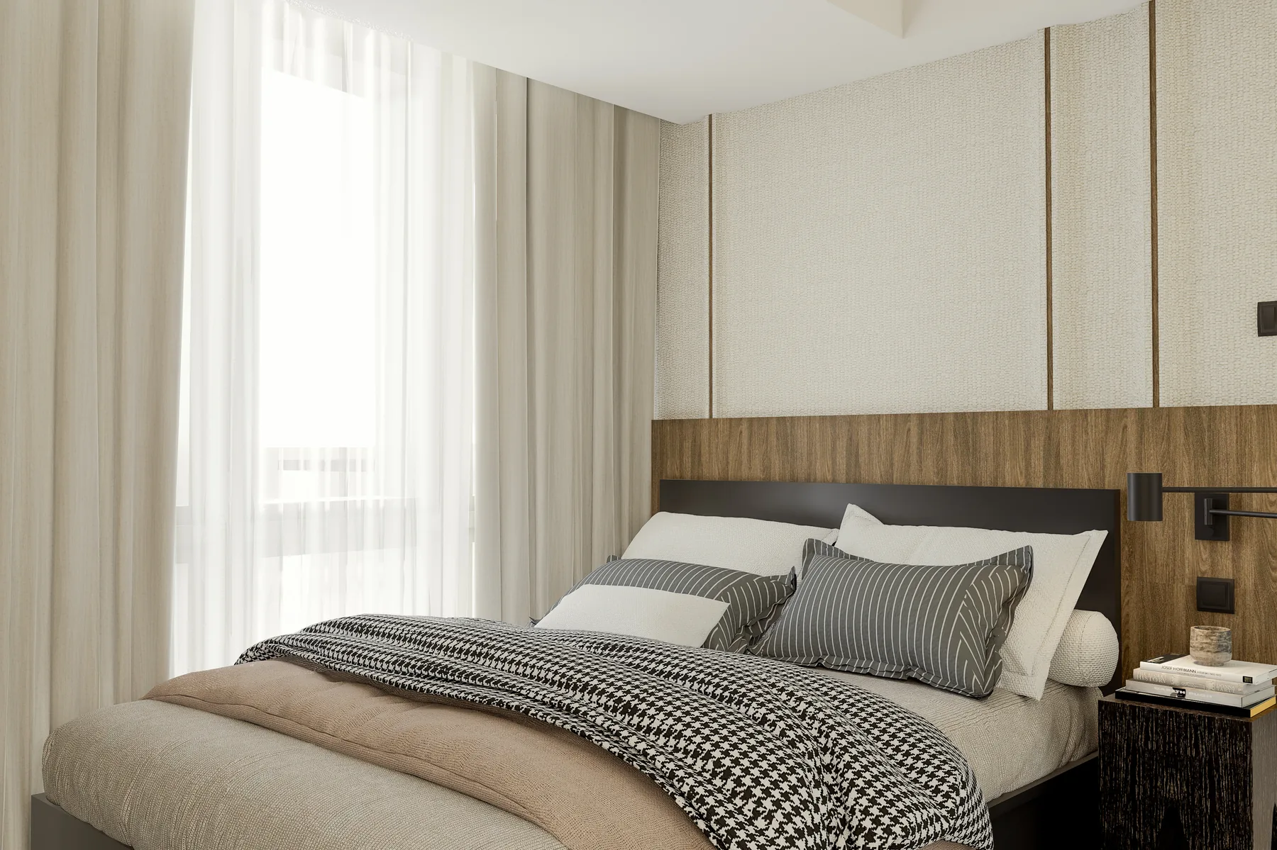 1 Bedroom architectural perspective — 1 BR Unit - View 10