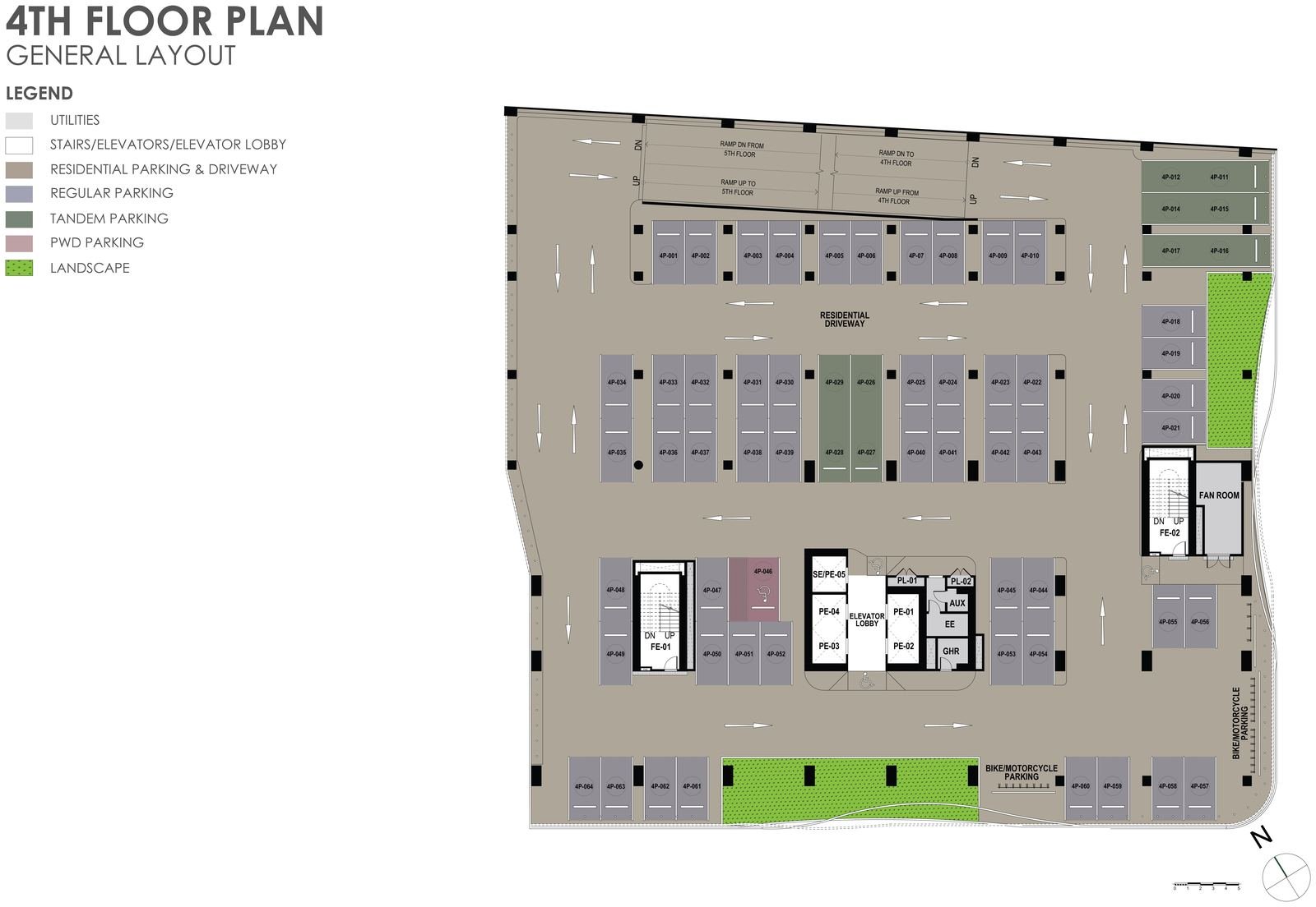 4th Floor general layout plan