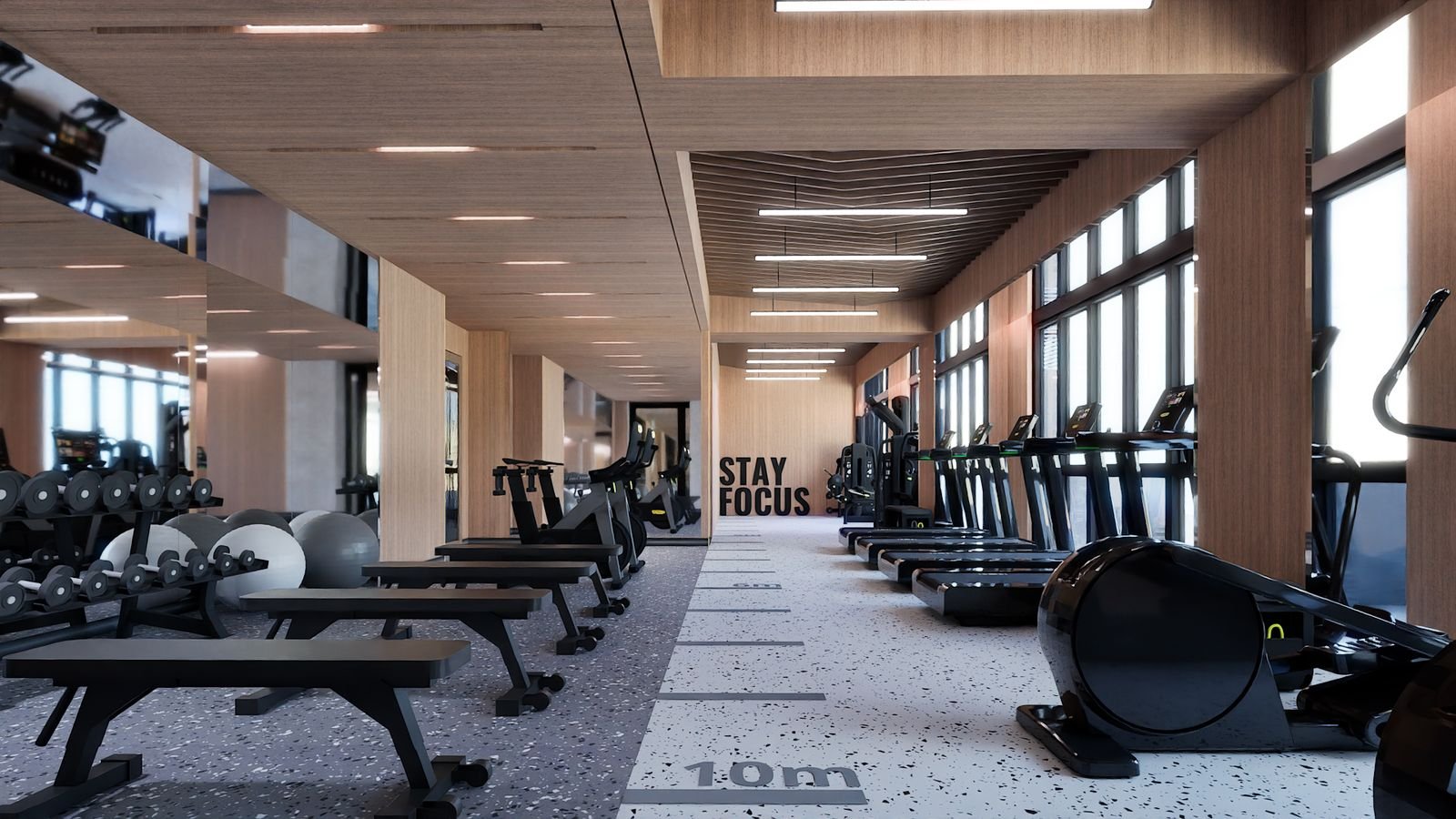 Fitness Gym — architect's perspective