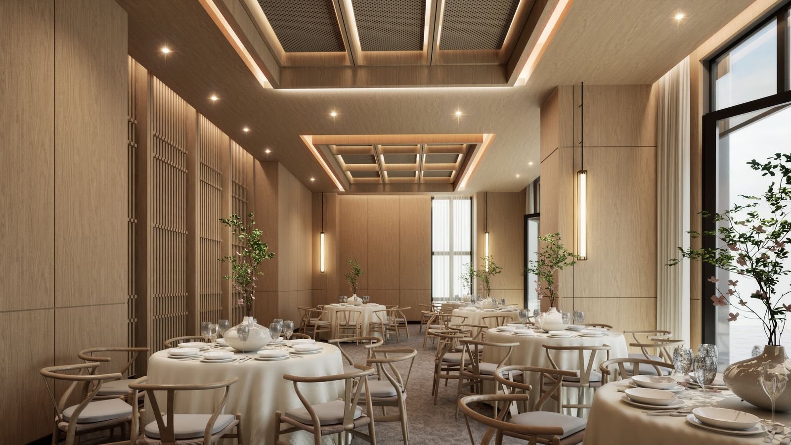 Function Hall — architect's perspective