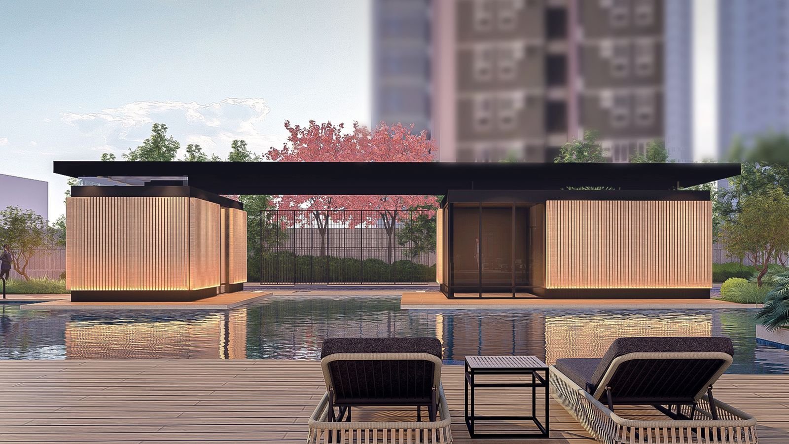 Sauna & Spa — architect's perspective