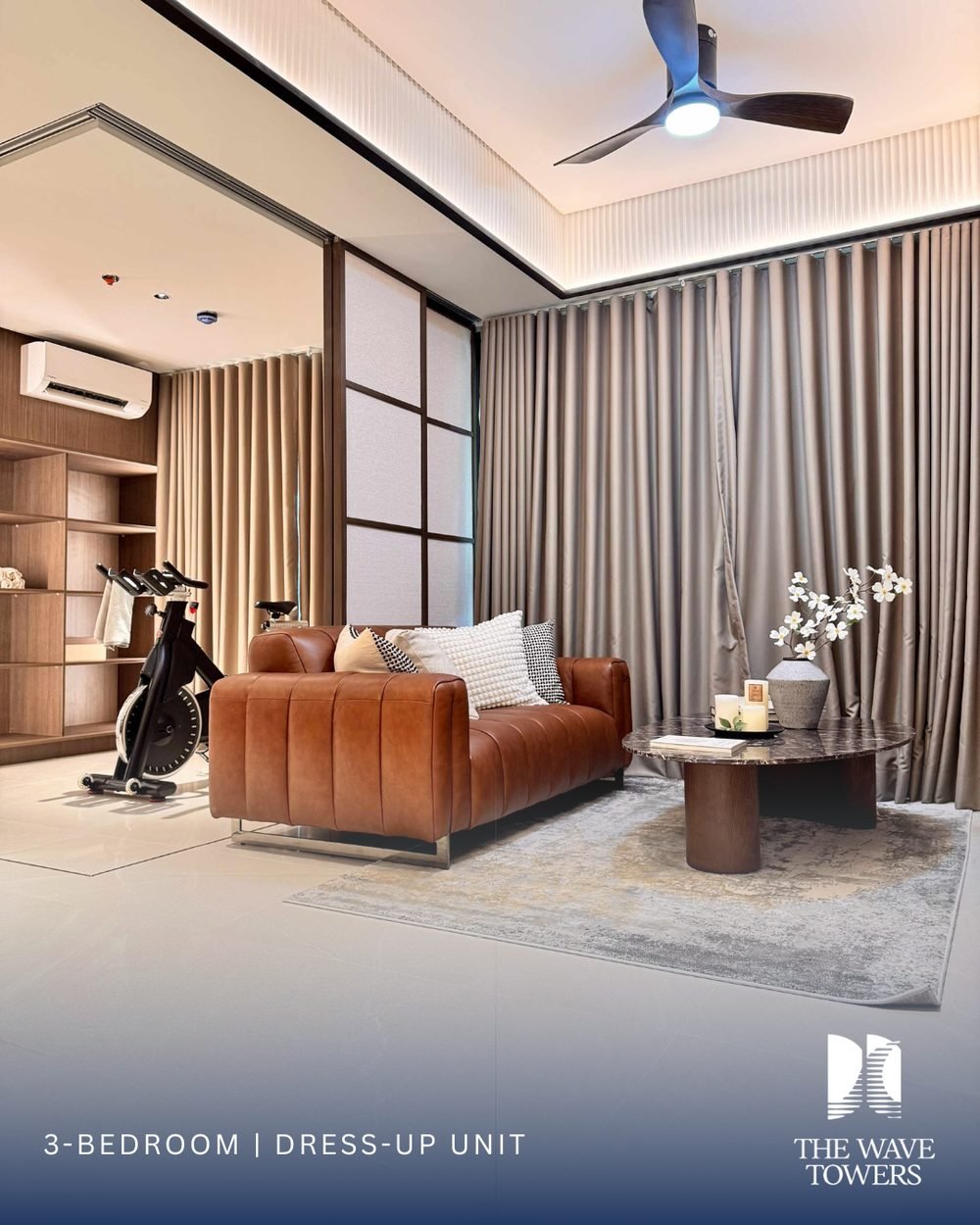3 Bedroom dress-up unit — Living area